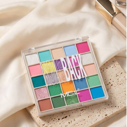 Palette de fards à paupière - 25 coloris | MGL BACK