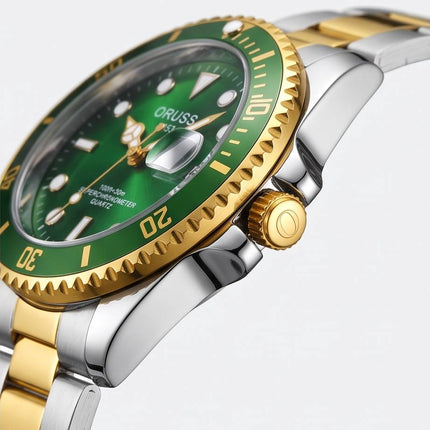 Milan| Montre en acier pour homme - Prestigieux & Distingué | Oruss