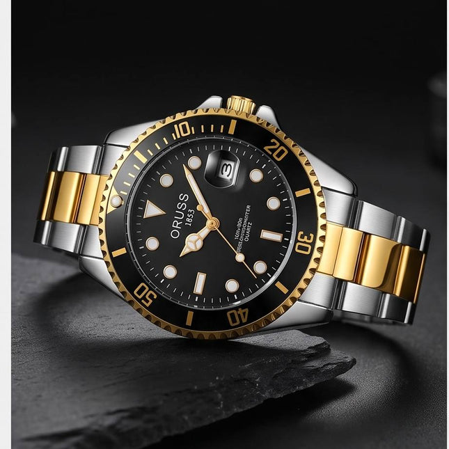 Ezio | Montre en acier pour homme - Entrepreneur & Premium