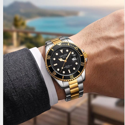 Ezio | Montre en acier pour homme - Entrepreneur & Premium