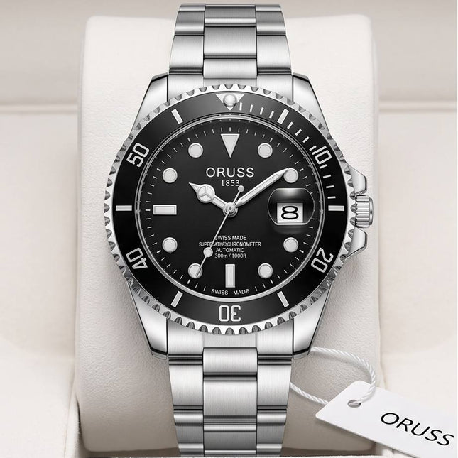 Noctan | Montre en acier pour homme - Prestige & Puissance