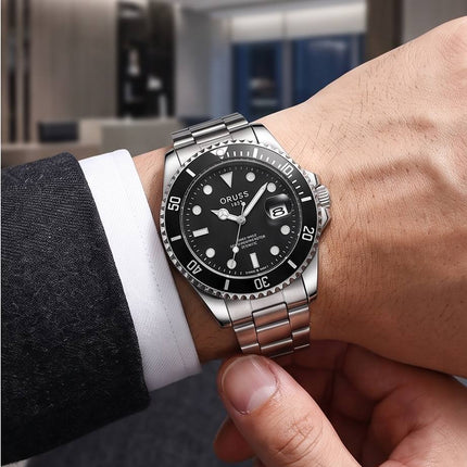 Noctan | Montre en acier pour homme - Prestige & Puissance