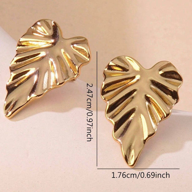 Pivélia | Boucle d'oreille en acier inoxydable - 1 Paire