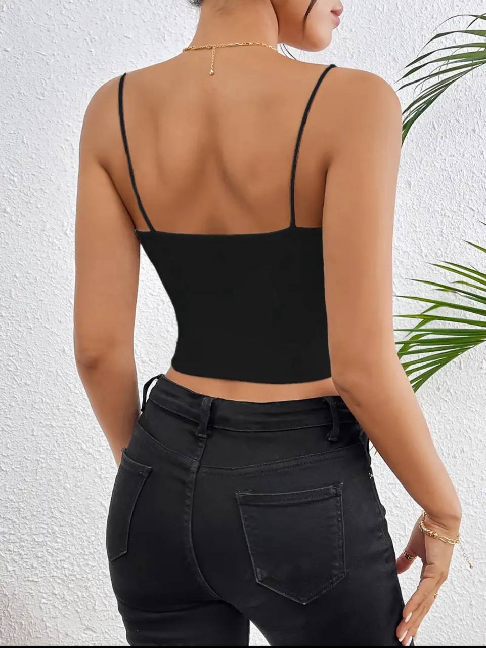 Top Bustier Douceur – Élégance Légère en Noir ou Blanc