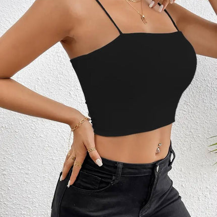 Top Bustier Douceur – Élégance Légère en Noir ou Blanc