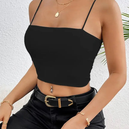 Top Bustier Douceur – Élégance Légère en Noir ou Blanc