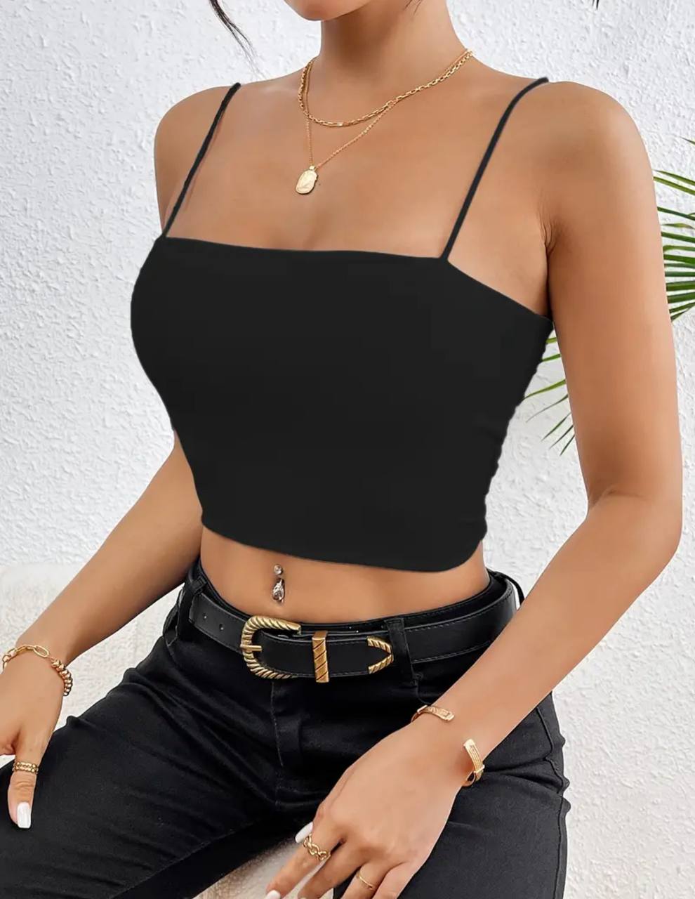 Top Bustier Douceur – Élégance Légère en Noir ou Blanc