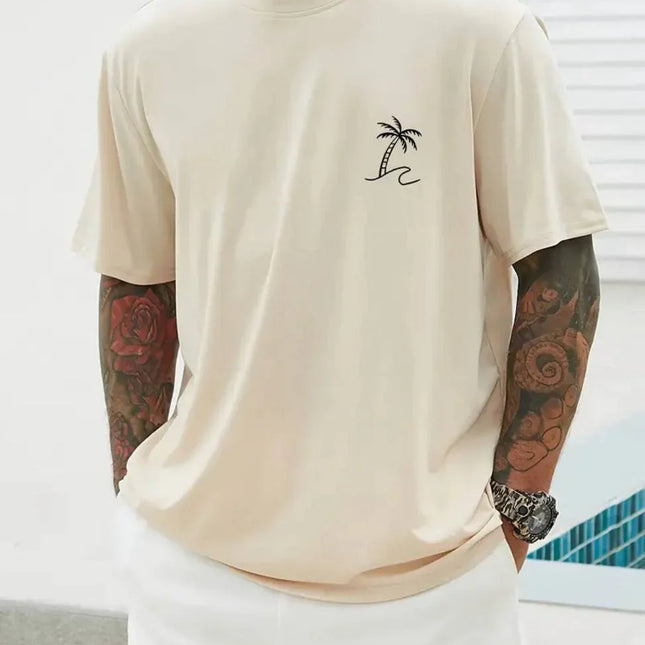 T-shirt homme palm force – Streetwear, virilité & confort estival