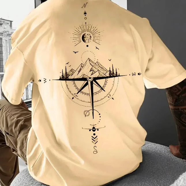 T-shirt Compass Code – Style, Direction & Présence