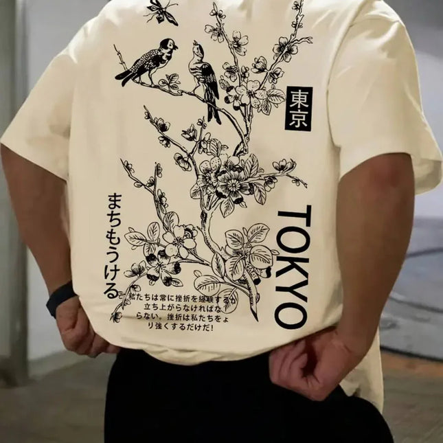 T-shirt Tokyo Flow – Force Intérieure & Style Naturel