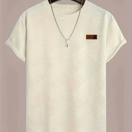T-shirt Signature Élégance – Classe & Confort Tricoté