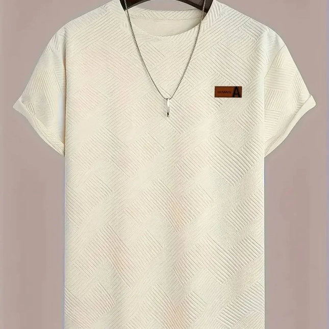 T-shirt Signature Élégance – Classe & Confort Tricoté