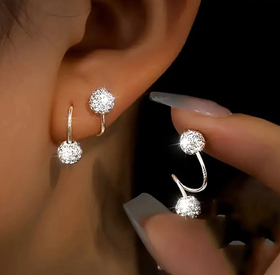 Boucles Spirale Divine – Éclat de Luxe & Élégance Sculptée