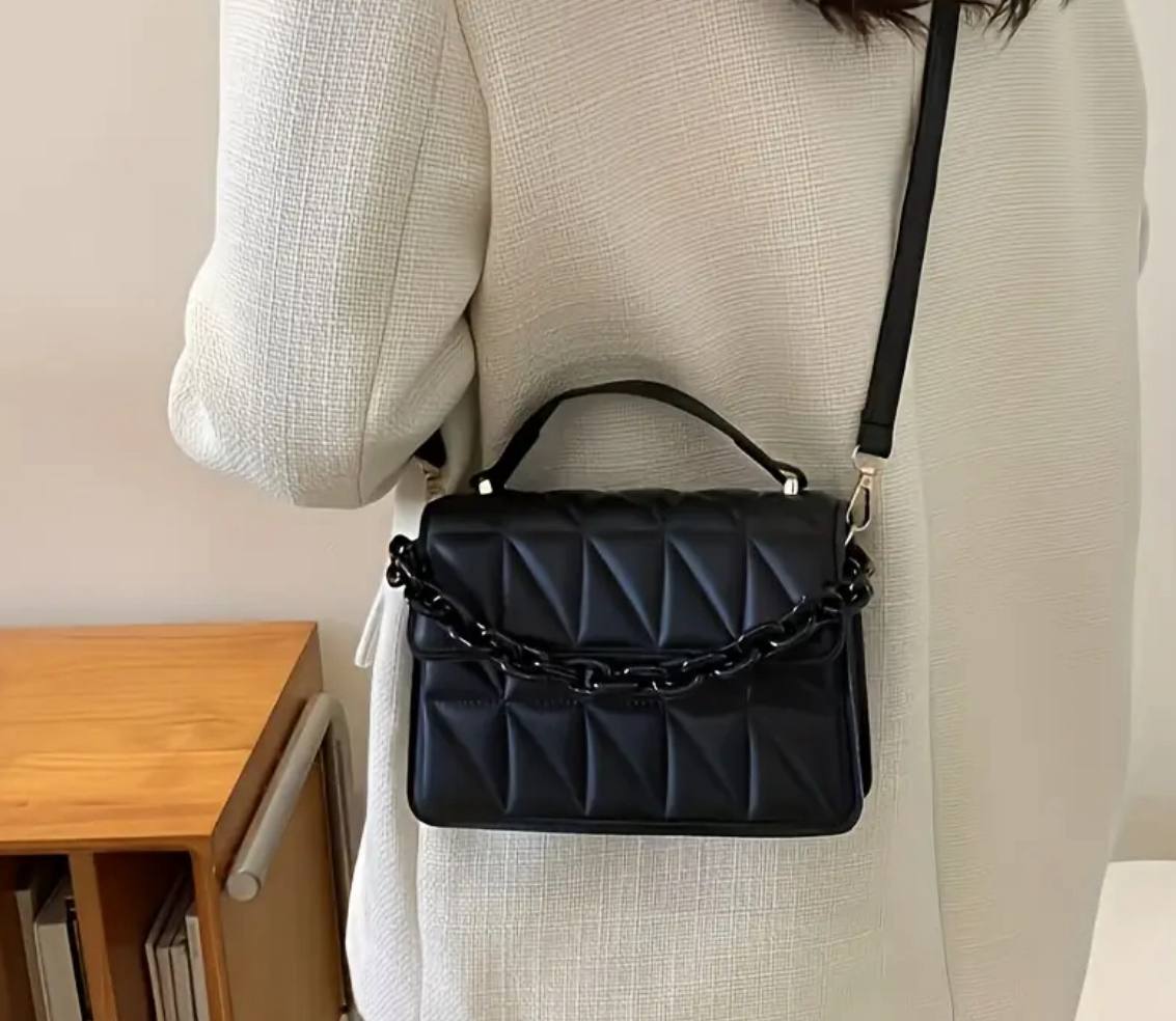 Sac pochette - Élégance Matelassée – Chic Intemporel & Confort Moderne