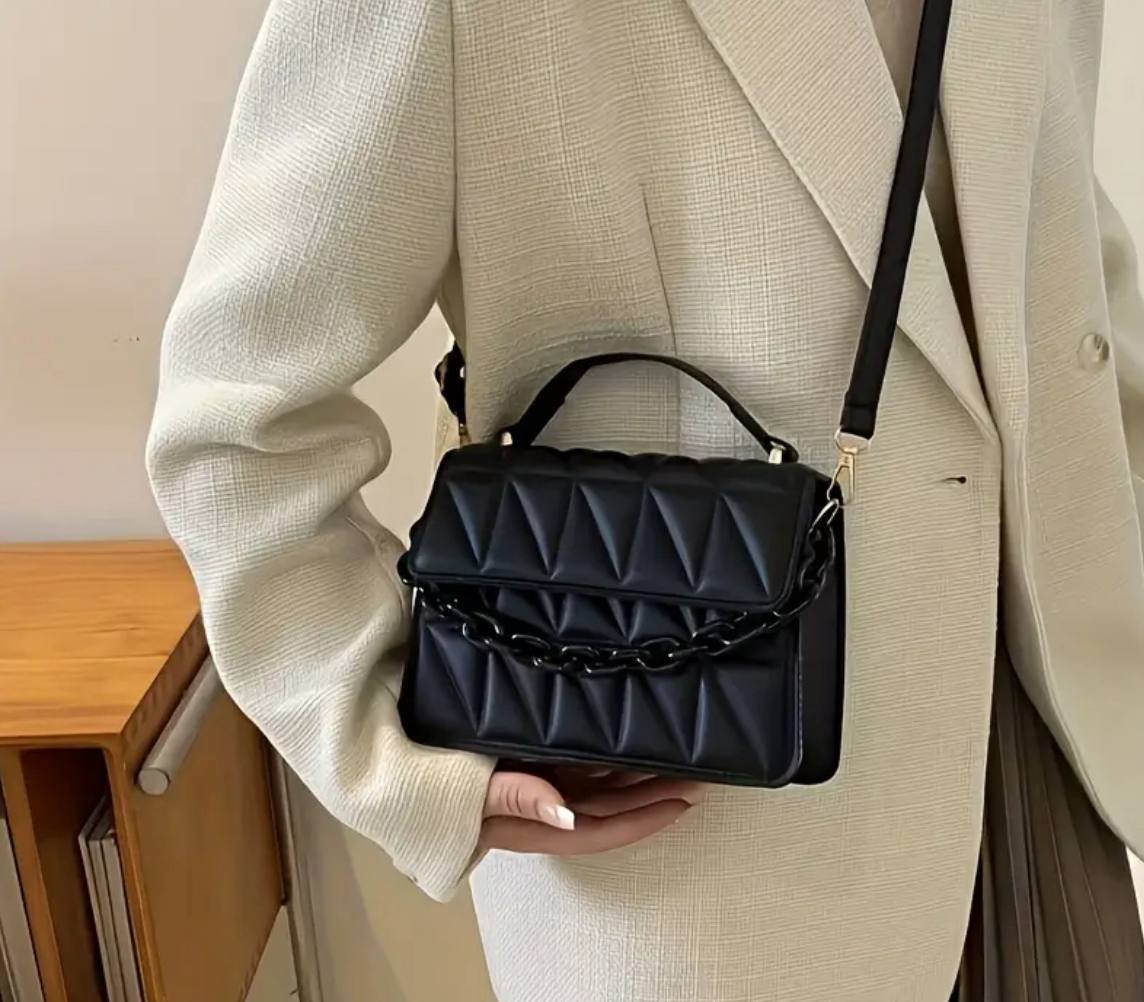 Sac pochette - Élégance Matelassée – Chic Intemporel & Confort Moderne