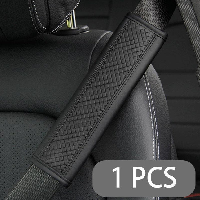 Accessoires de voiture - Housse de ceinture de sécurité en cuir respirant Protection - Actoshine