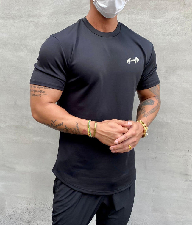 Nouveau T shirt gym Hommes Vêtements bodybuilding Fitness libre - Actoshine
